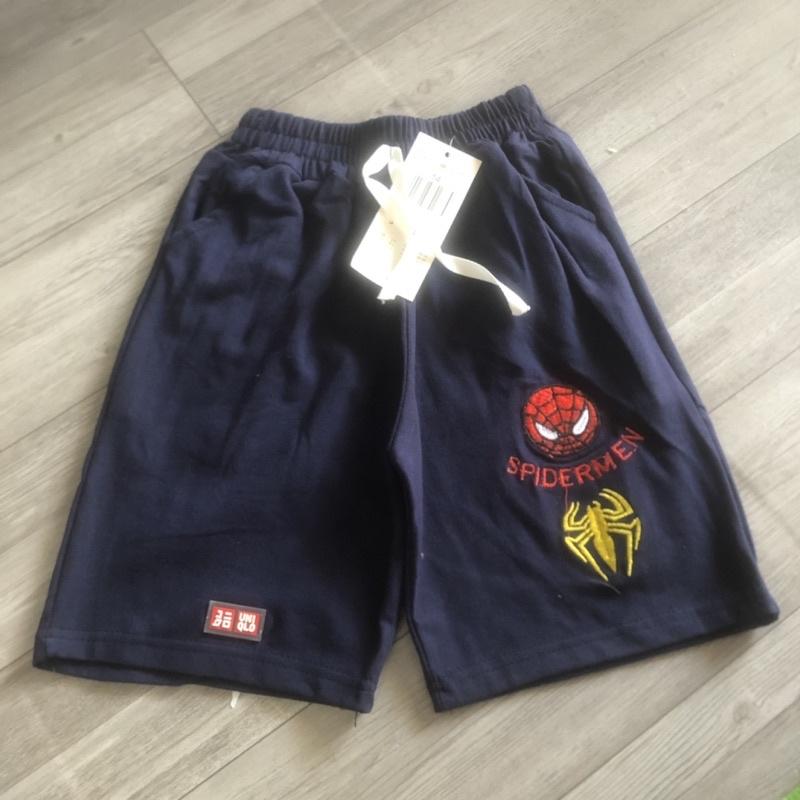 Quần đùi lửng cotton bé trai size nhỡ đại