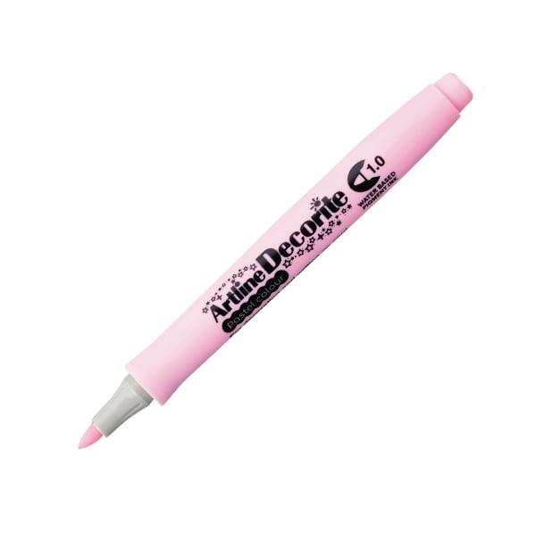 Bút Vẽ Màu Nổi - Pastel Artline Decorite 1.0mm (EDF-1 PASTEL PINK)