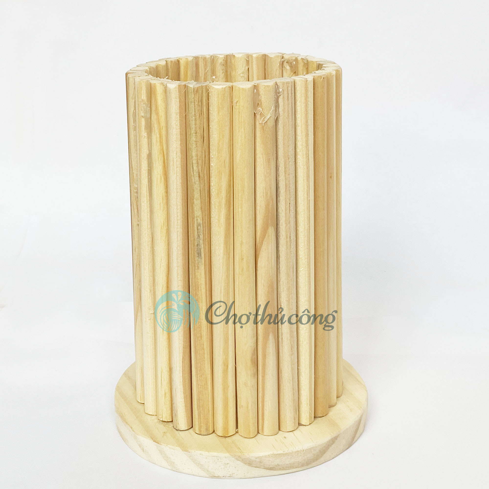 Bình hoa gỗ handmade đa năng, lọ hoa gỗ tự nhiên làm bình cắm hoa decor, kệ để chậu hoa cây cảnh trang trí, hộp gỗ cắm hoa, phụ kiện chụp ảnh
