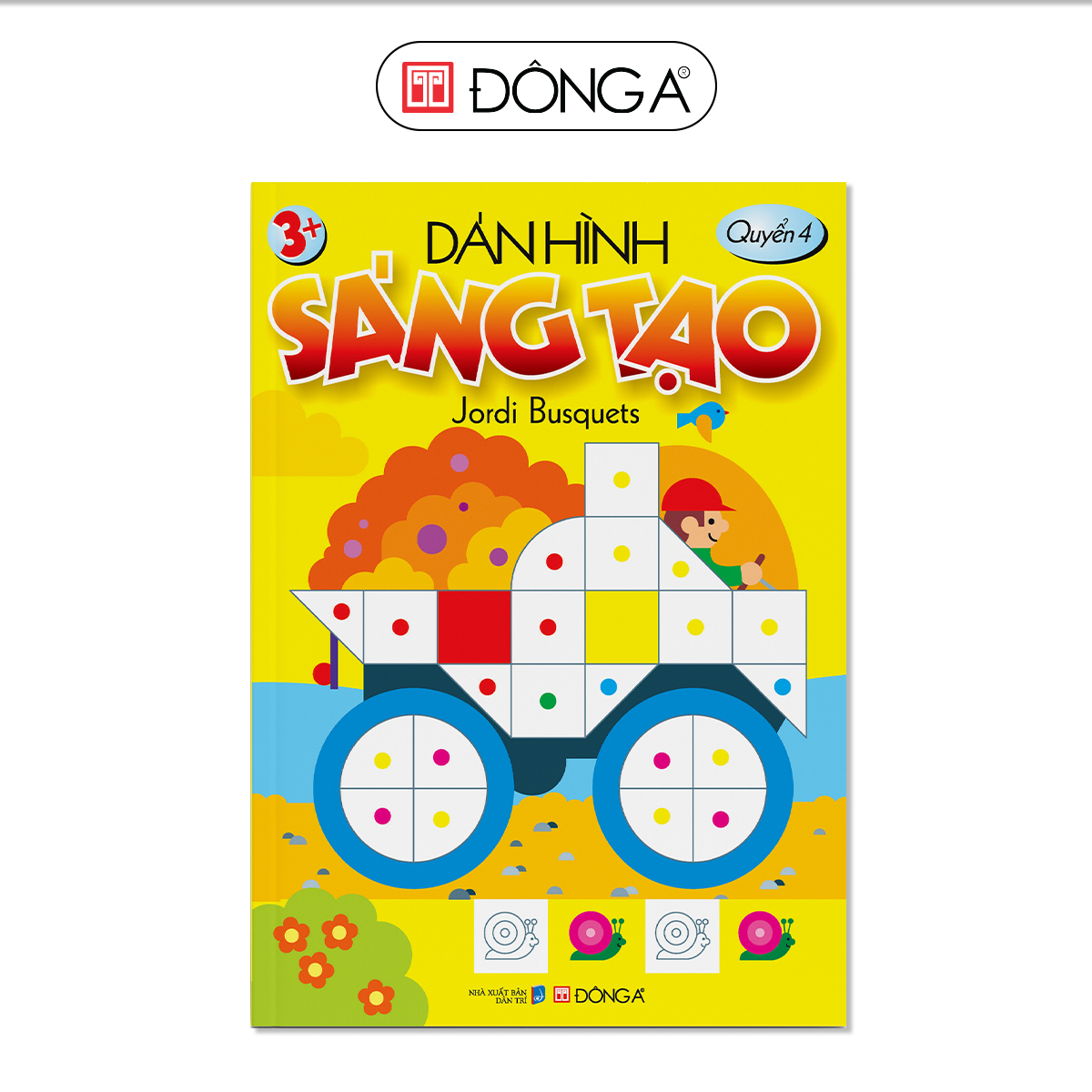 Sách - Bộ Dán Hình Sáng Tạo (Cuốn Lẻ Và Combo)