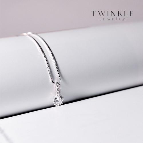 Dây Chuyền Bạc Twinkle Jewelry Necklace Diamond DC0001