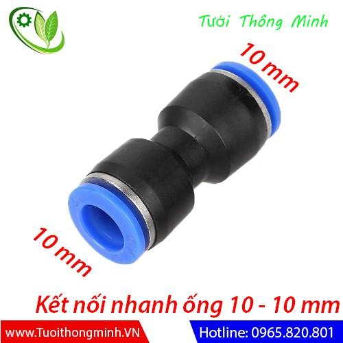 Cút kết nối nhanh ống phun sương 10-10