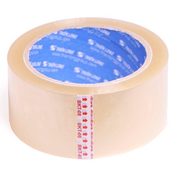 Băng Keo Thiên Long 80yards BKT08 Trong Có Tem