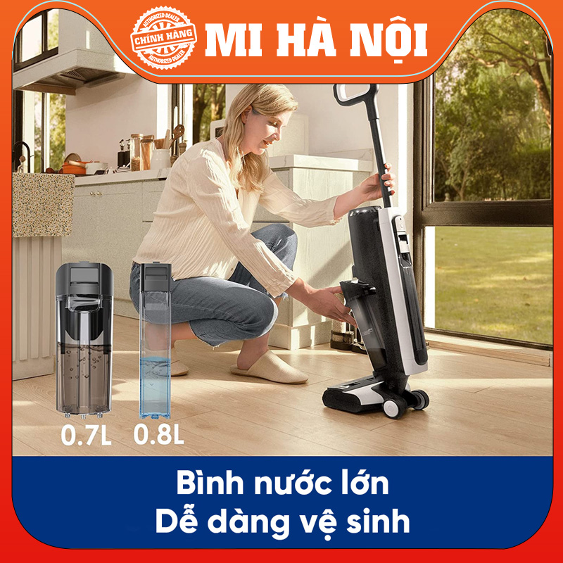 Máy hút bụi lau sàn khô ướt tự giặt giẻ Xiaomi Tineco S5 Pro / Tineco S5 / Tineco Floor One S3 - Hàng chính hãng