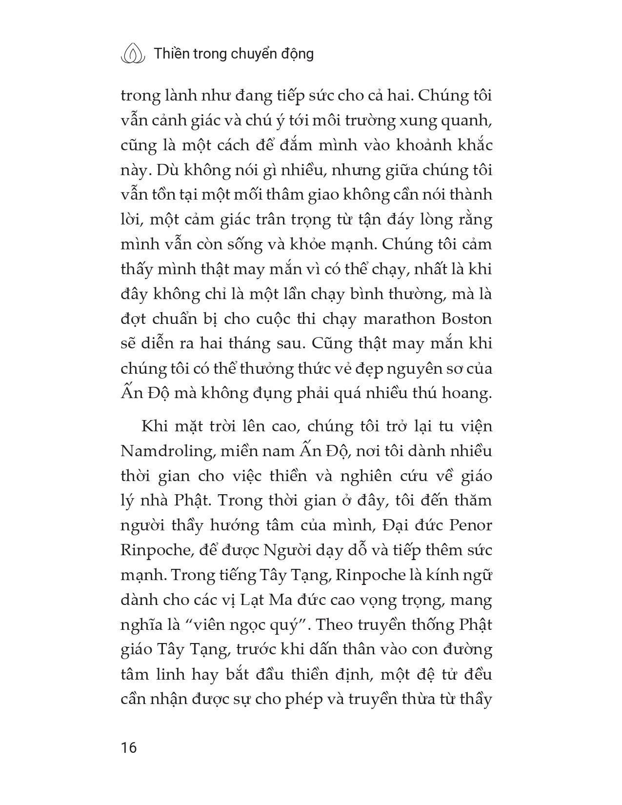 Thiền Trong Chuyển Động