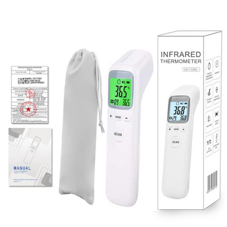 Máy Nhiệt Kế Đo Trán Hồng Ngoại Điện Tử Infrared Thermometer CK - T1502