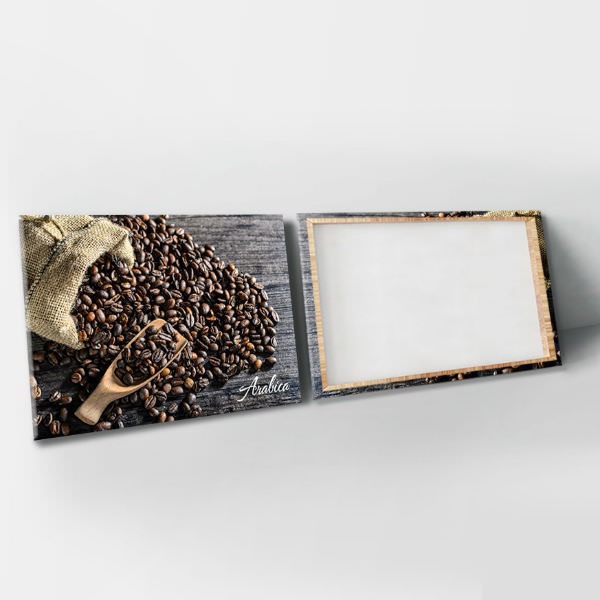 Bộ 3 Tranh Canvas Không Viền Treo Tường Quán Cà Phê "Hương Cà Phê" W108