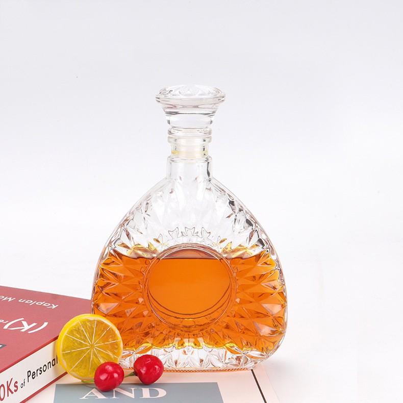 Bình đựng rượu thủy tinh cao cấp Bình ngâm rượu XO 700ml sang trọng