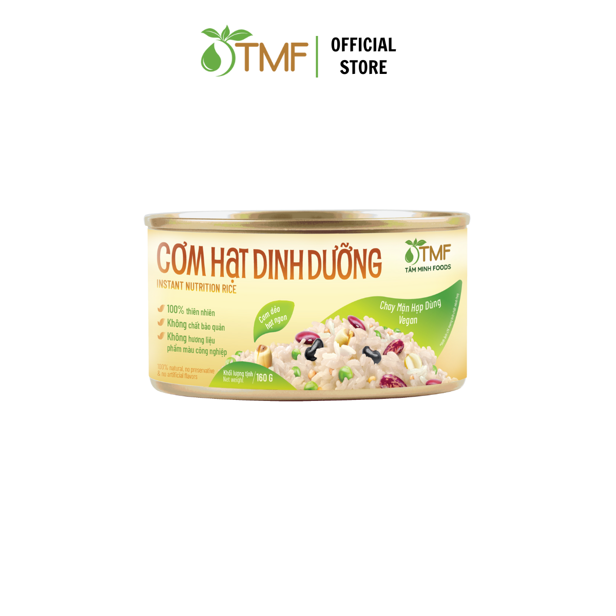 Com hạt dinh dưỡng Tâm Minh Foods 160g