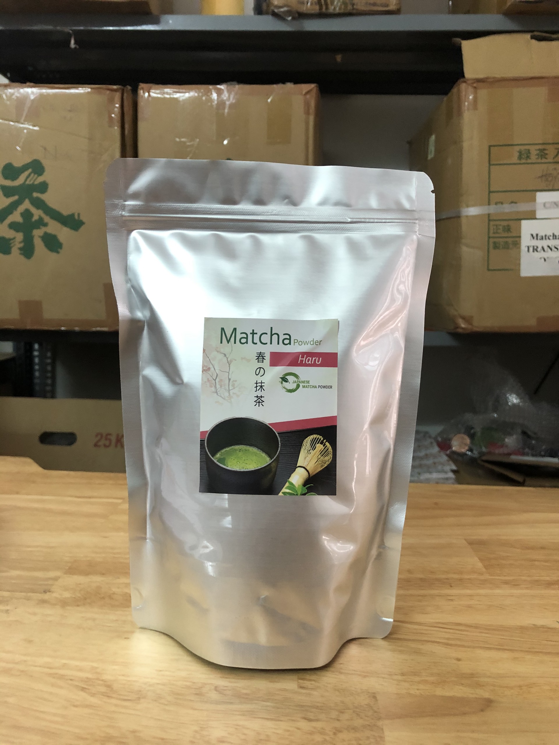 Bột Matcha Haru Nhật Bản Gói 1kg - Matchashop.vn