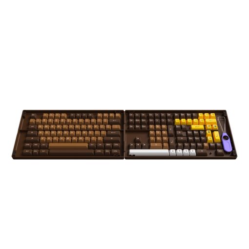 Keycap Cho Bàn Phím Cơ AKKO Hàng Chính Hãng Chocolate ASA Profile | EZPC