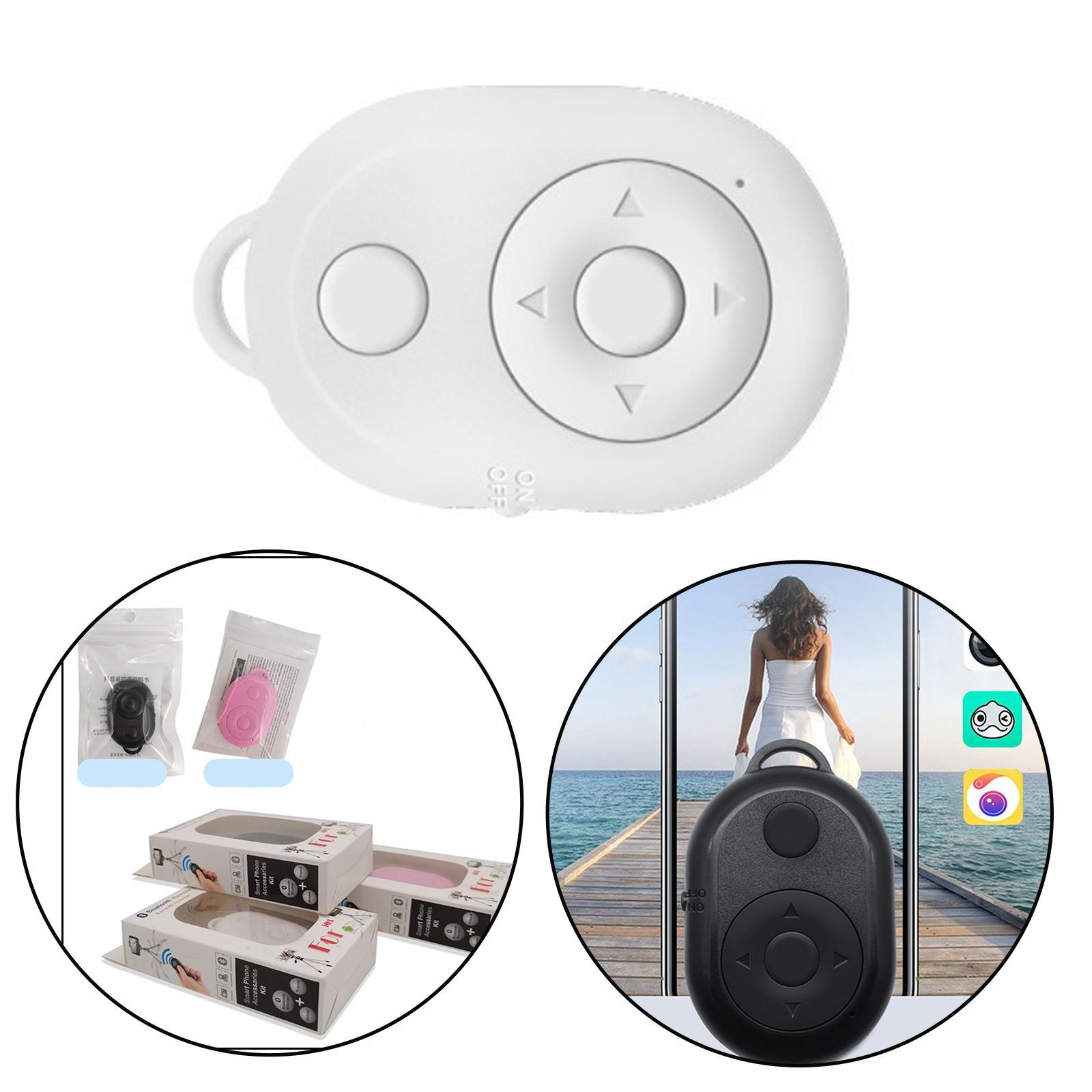 Bluetooth Camera Shutter Remote Wireless Selfie Button Clicker Easy Carry