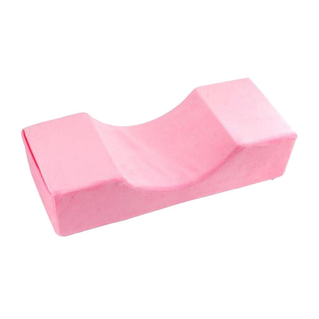 Salon Eyelash Extension Memory Foam Makeup Grafting Lash Pillow w/Shelf