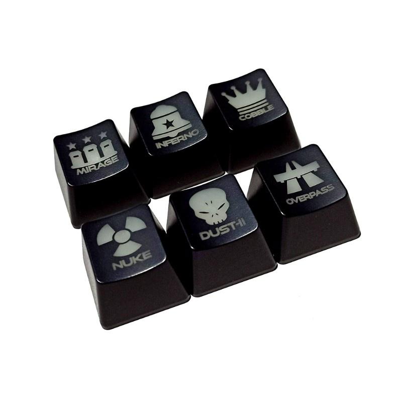 HSV ABS Backlit Mechanical Keyboard Keycap R4 Personality Height Translucent Key Cap