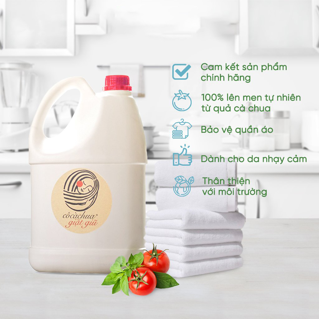 Côcàchua giặt giũ 4L