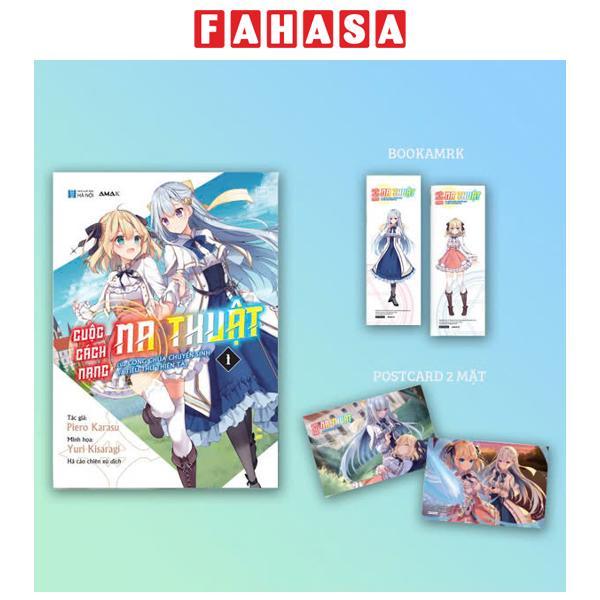 Sách - Cuộc Cách Mạng Ma Thuật Của Công Chúa Chuyển Sinh Và Tiểu Thư Thiên Tài - Tập 1 - Tặng Kèm Bookmark Hai Mặt + Postcard Hai Mặt