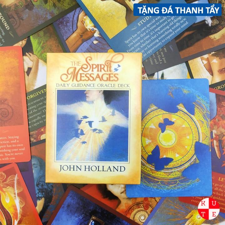 Bộ Bài Oracle The Spirit Message 50 Lá Bài Tặng File Tiếng Anh Và Đá Thanh Tẩy