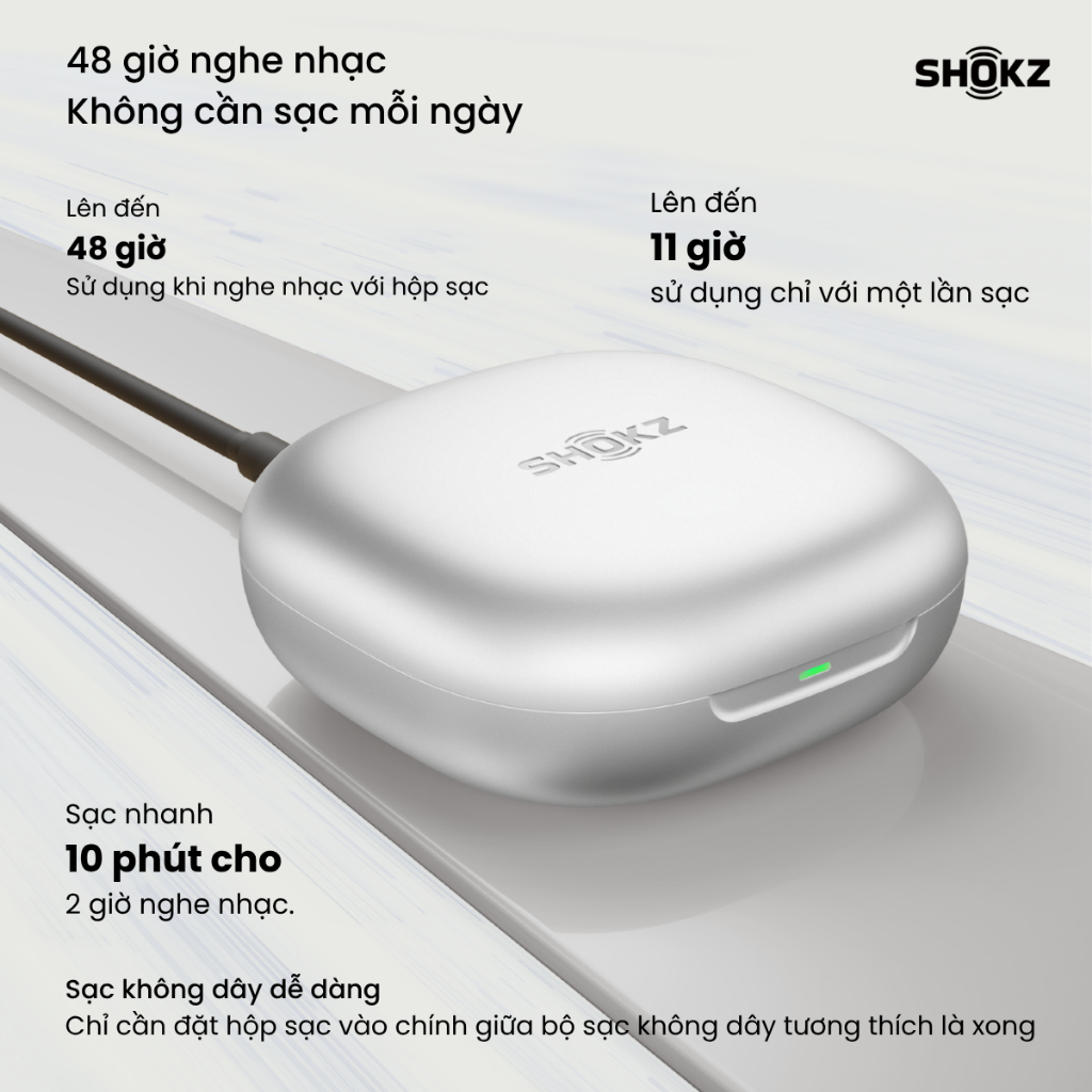 [MỚI] - Tai Nghe Không Nhét Tai True Wireless OpenFit 2+ T921 - Bảo Hành 24 Tháng - Hàng Chính Hãng