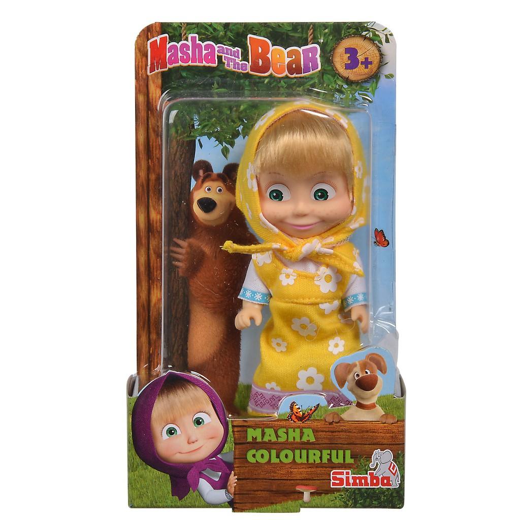 Đồ Chơi Búp Bê Màu Sắc MASHA AND THE BEAR Masha Colourful 109301678 - Giao Ngẫu Nhiên