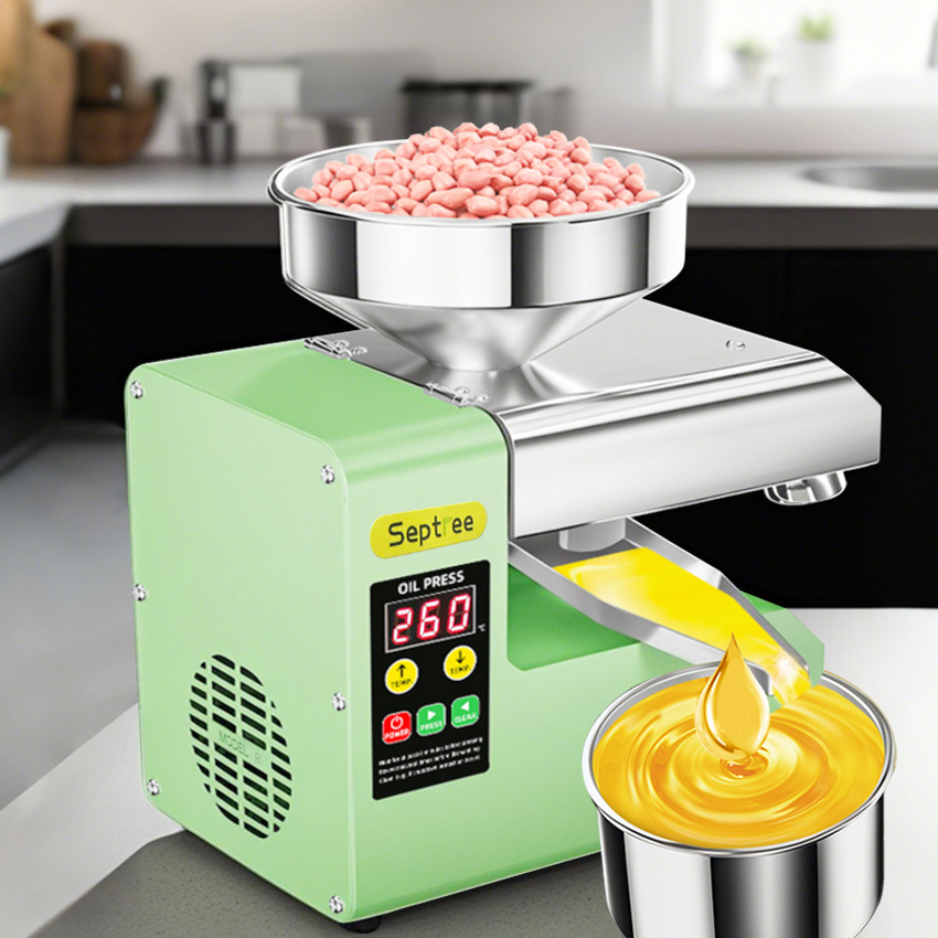 HÀNG NHẬP KHẨU - Máy ép dầu ăn thực vật, thế hệ mới. Thương hiệu Mỹ cao cấp Septree - R6S