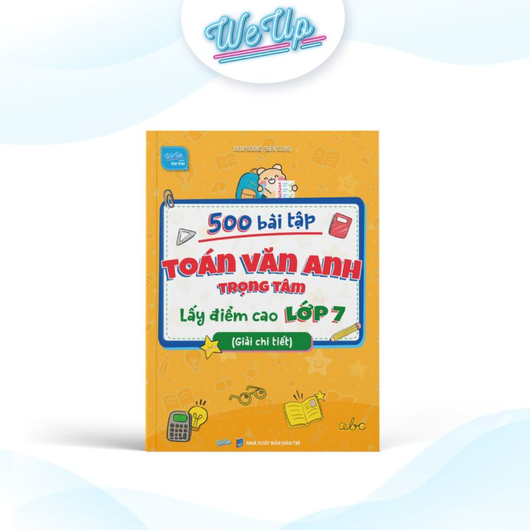 Combo 02 sách lớp 7: Sổ Mindmap 5 môn Toán Văn Anh Lí Hóa lớp 7 + 500 Bài tập Toán Văn Anh lớp 7