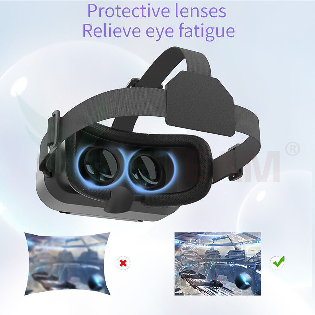 Kính Thực Tế Ảo 3D VR Shinecon G13 Dành Cho Điện Thoại Thông Minh 4.7-7.2 Inch - Hàng Chính Hãng