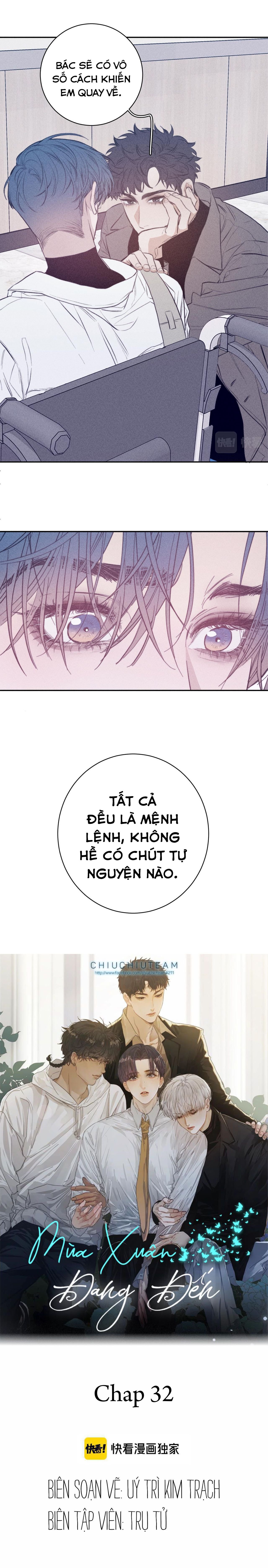 mùa xuân đang đến chapter 32 1