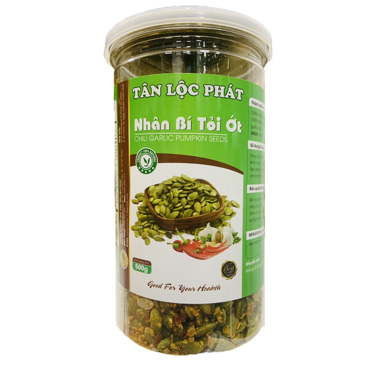 (COMBO 2 HỘP) HẠT ĐIỀU RANG MUỐI A CỒ CAO CẤP TÂN LỘC PHÁT - TỔNG 900G