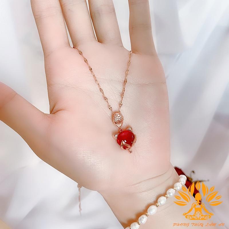 MẶT DÂY CHUYỀN HỒ LY ĐÁ TỰ NHIÊN ĐỦ MÀU BERYL TÌNH DUYÊN MAY MẮN TÀI LỘC TẶNG KÈM DÂY ĐEO, HỘP GẤM CAO CẤ