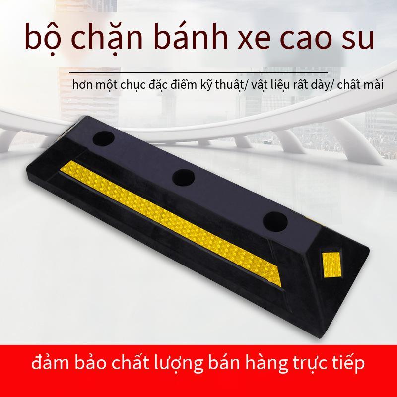 Đảm bảo chất lượng không gian để xe cao su không gian đậu xe cọc đất dày chống va chạm tam giác giữ chỗ khung cọc khung cột xe riêng chiếm nhà để xe