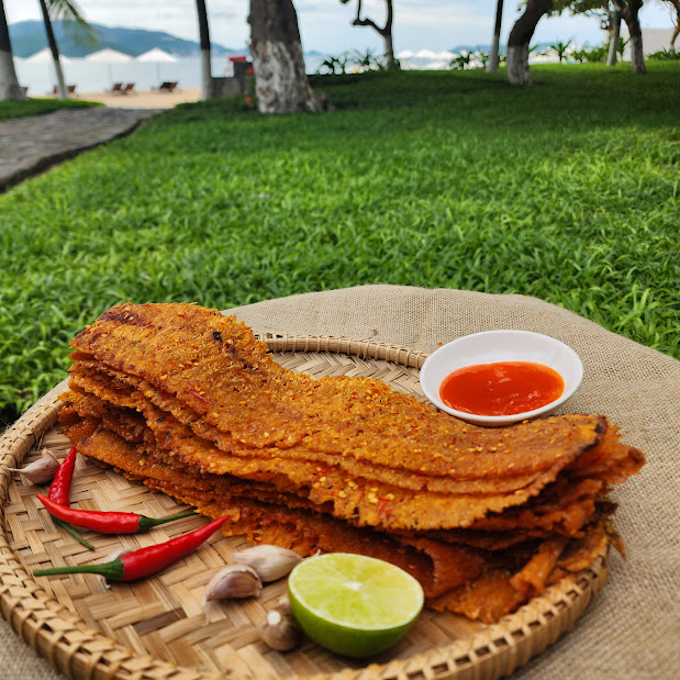 ️ Đặc Sản Nha Trang-Mực Tẩm Gia Vị Cán Mỏng, Cay, Dai, Đậm Đà, Thơm Ngon, Seavy Gói 100g ️