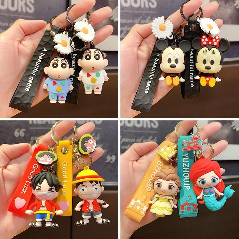 Móc chìa khóa hoạt hình siêu dễ thương