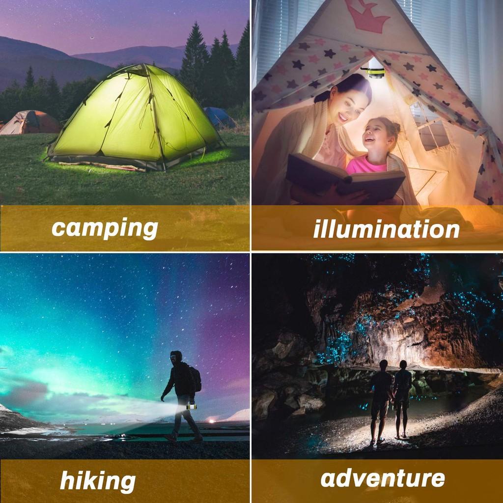 Đèn Pin Đa Năng, Đèn cắm trại, đèn bão, đèn phượt đa năng