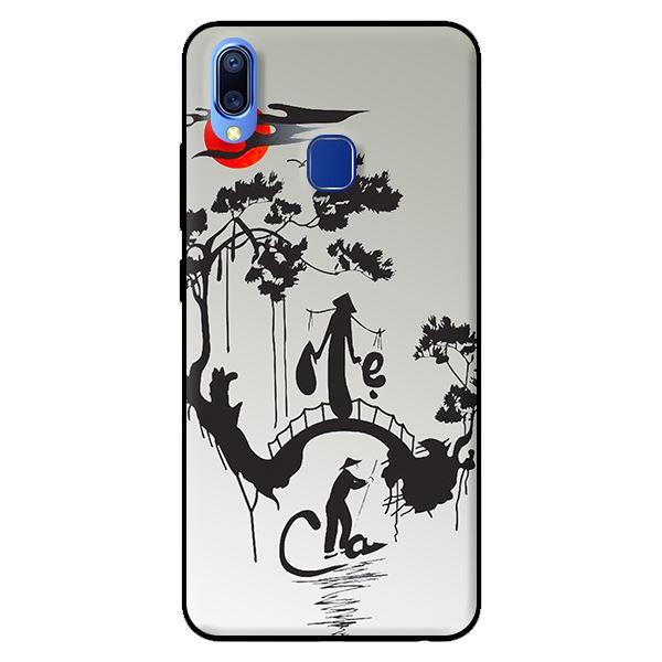 Ốp lưng in cho Vivo Y91 mẫu Cha Mẹ - Hàng chính hãng