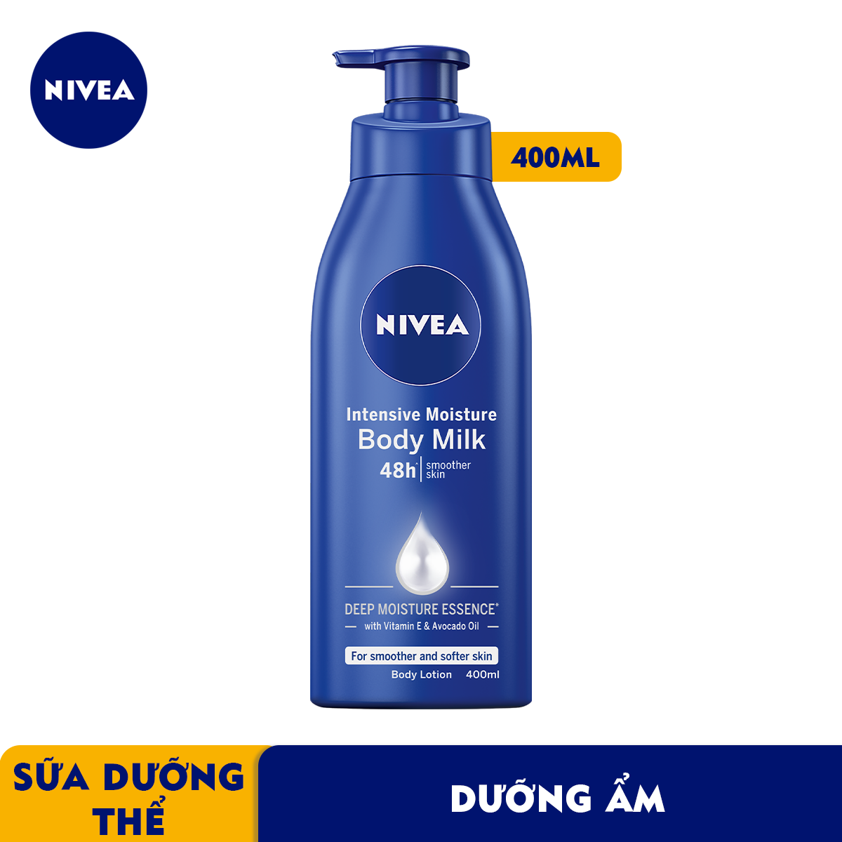 Sữa Dưỡng Thể Dưỡng Ẩm Chuyên Sâu Nivea 80204 (400ml)