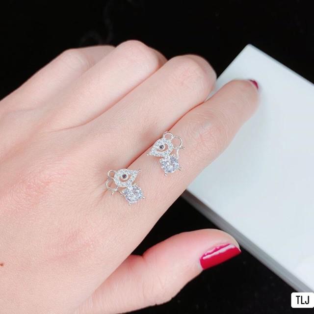 BÔNG TAI CHUỘT BẠC TA MẪU MỚI -