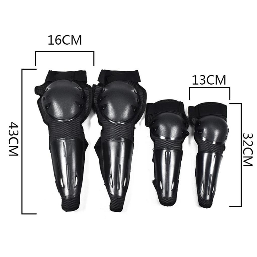 Motorcycle Motocross Cycling Racing Elbow Knee Pads Protector Guard