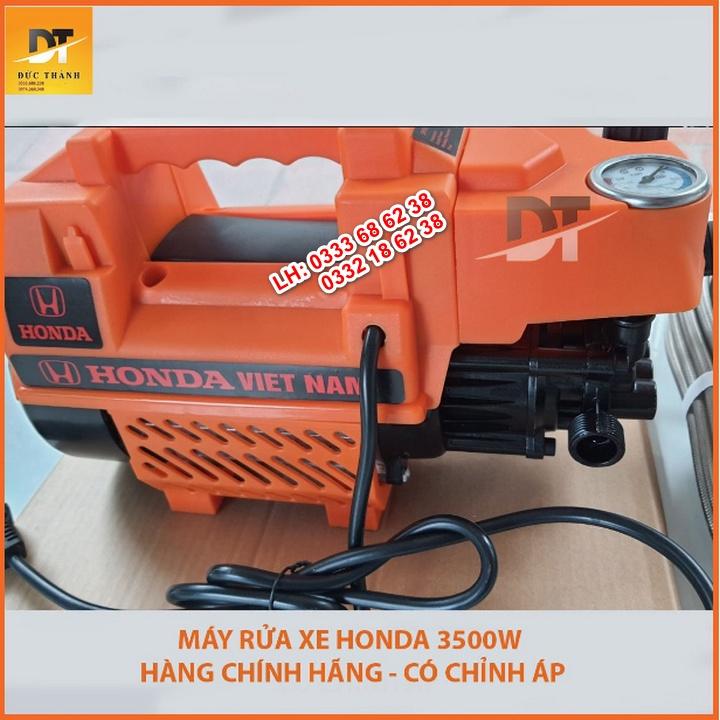 Máy rửa xe honda xanh 3500W có chỉnh áp