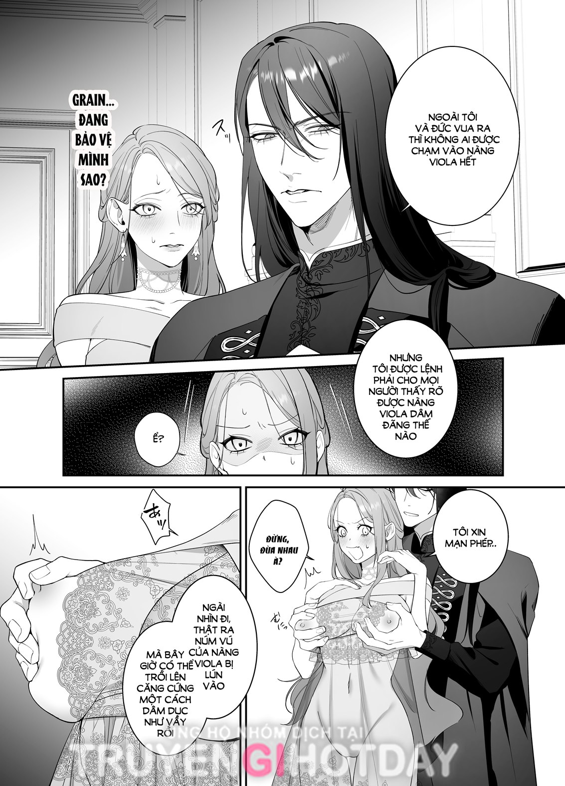 [21+] người hướng dẫn làm tình và cô dâu của vương tử chapter 5 6