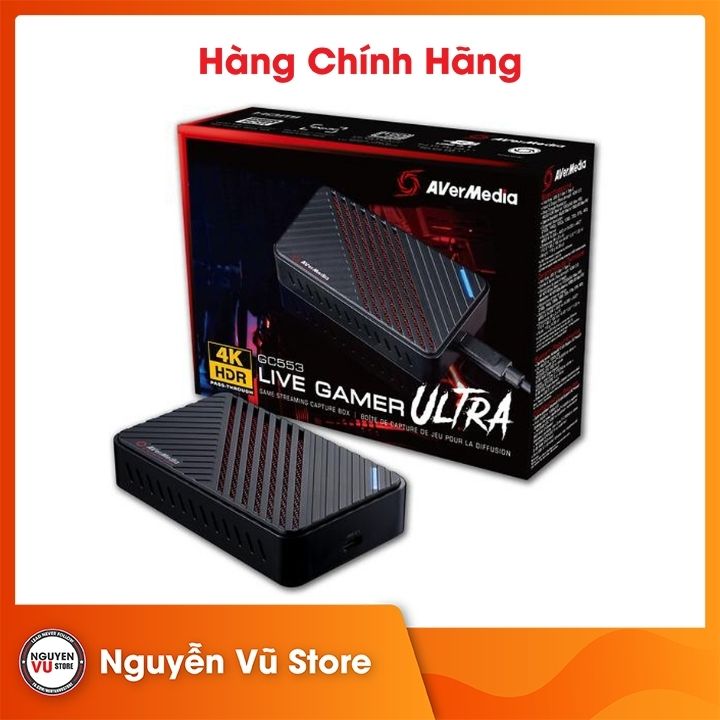 Thiết bị ghi hình live Stream HDMI Avermedia GC553 - Hàng chính hãng