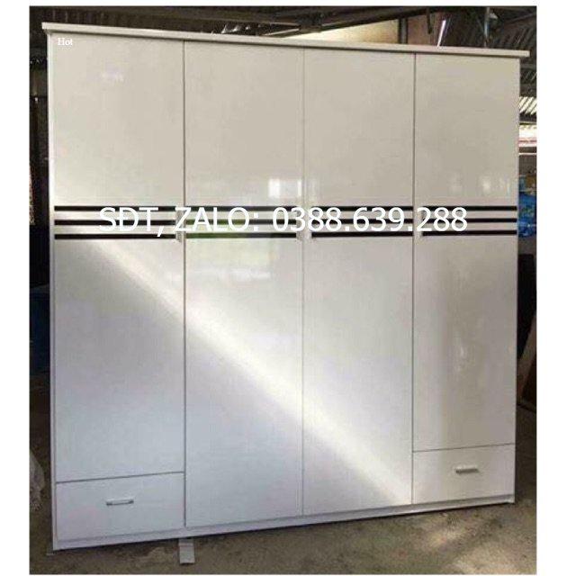 Tủ nhựa đài loan 4 buồng sang trọng