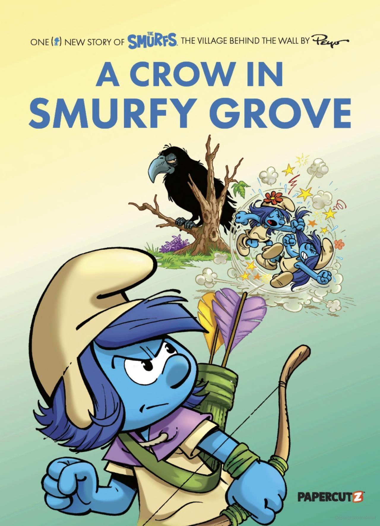 Sách ngoại văn: The Smurfs Village Vol. 3 - The Crow In Smurfy Grove
