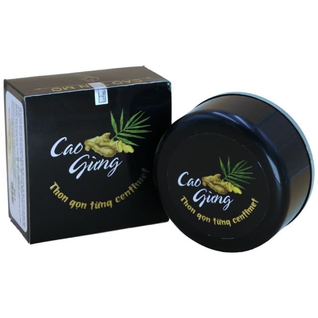 Cao gừng hộp 200g tặng kèm thước dây đo vòng bụng