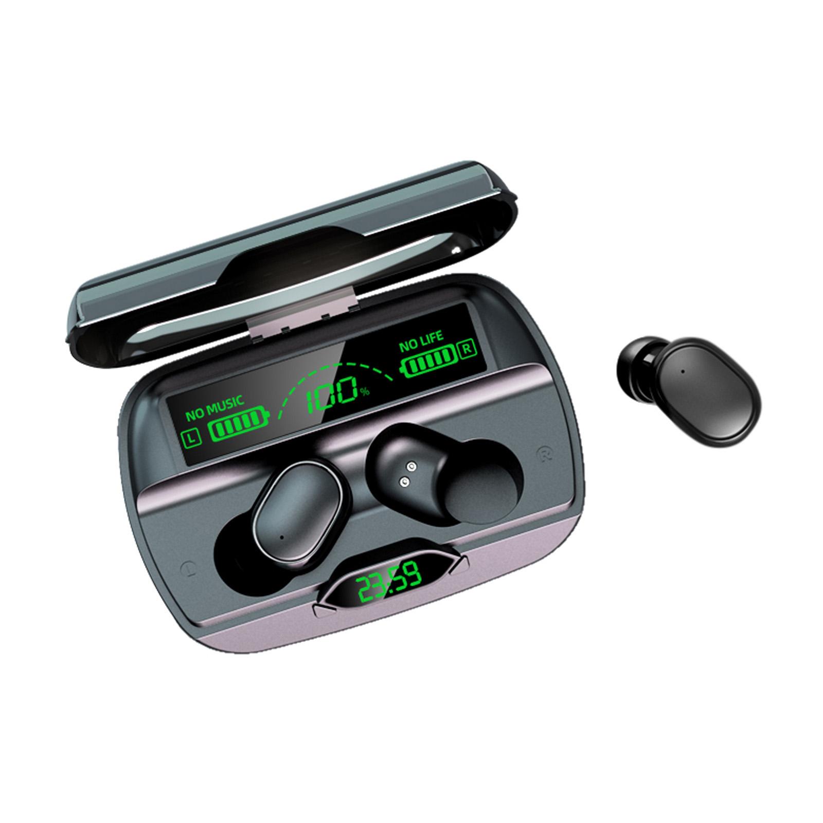 Tai nghe không dây đích thực G6 Bluetooth 5.1 TWS Earbuds không thấm mồ hôi với Mic 1200mAh