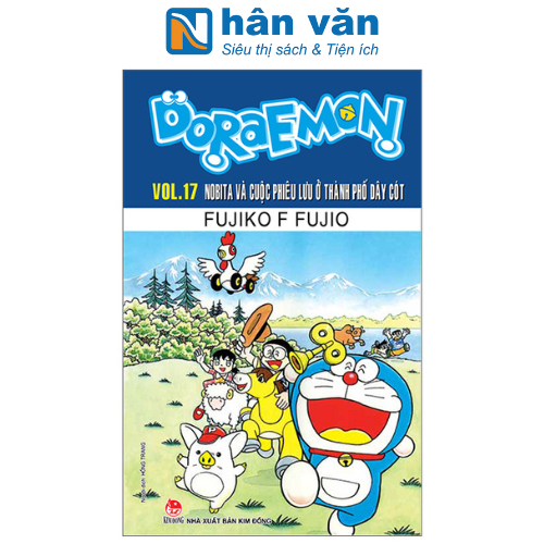 Doraemon Tập 17 - Nobita Và Cuộc Phiêu Lưu Ở Thành Phố Dây Cót