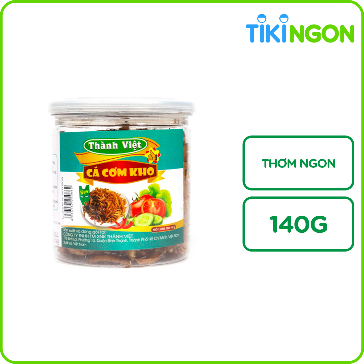 Cá Cơm Kho Thành Việt 140g