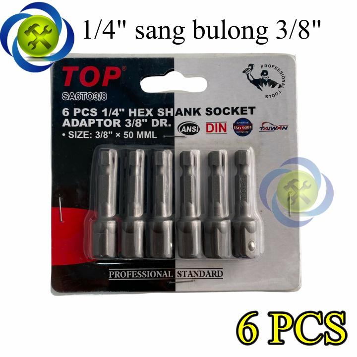 Đầu chuyển 1/4 sang bulong 3/8 TOP SA6TO3/8