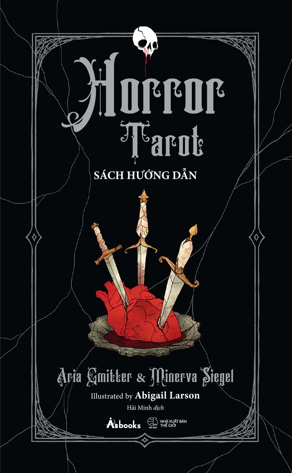 Sách - Boxset Horror Tarot Việt Hóa (Bộ Bài + Sách Hướng Dẫn)