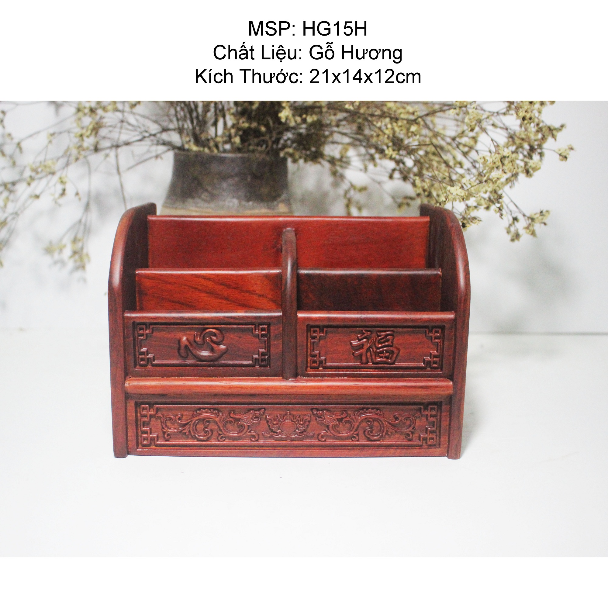 Giá gỗ - Sách - tài liệu - gỗ hương