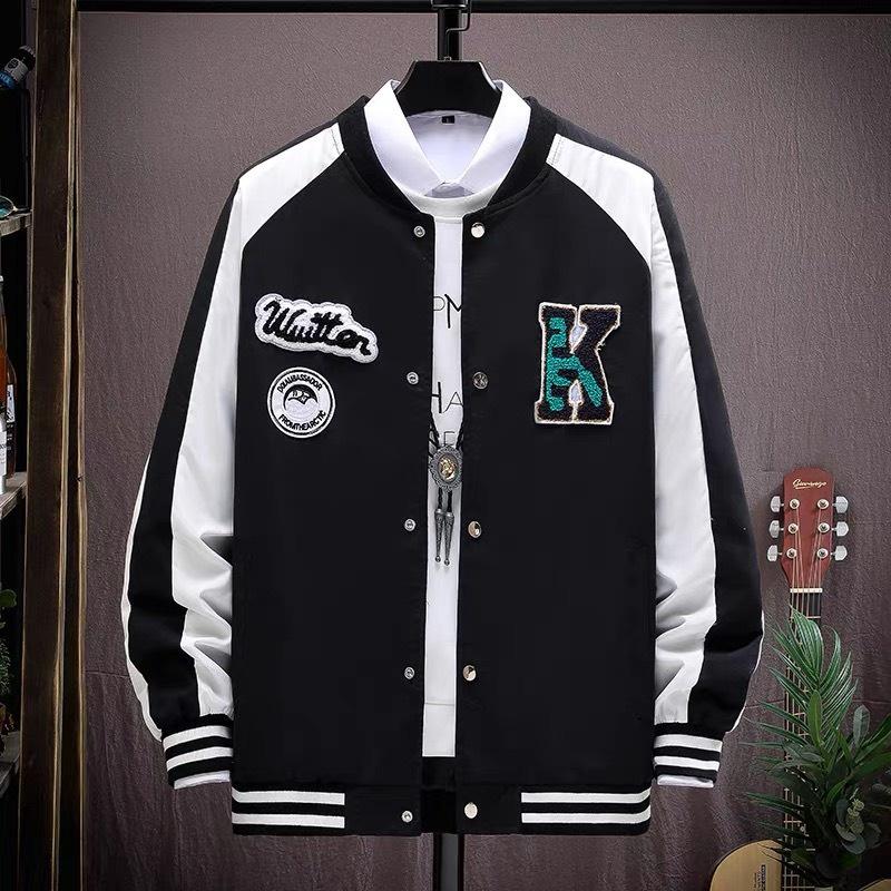 ÁO KHOÁC NỈ HOODIE THÊU CHỮ K PHONG CÁCH BOMBER CỰC HOT